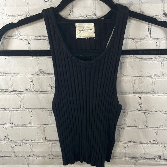 Urban Outfitters Tops - 🖤 Urban Outfitters: Black Ribbed Crop Top - Size XS